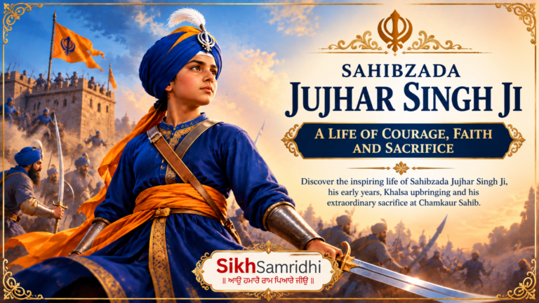 Sahibzada Jujhar Singh Ji – courage, faith and sacrifice